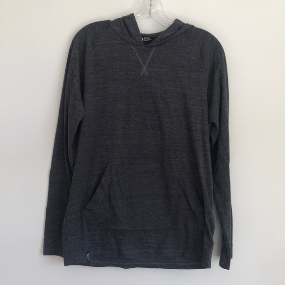 North Face gray long sleeve hooded top siz… - Picture 1 of 4